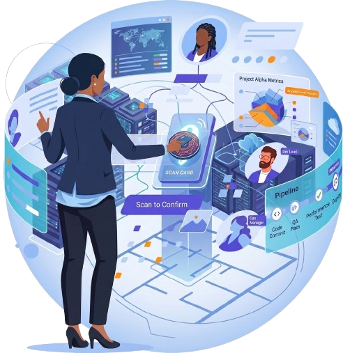 Back-office illustration